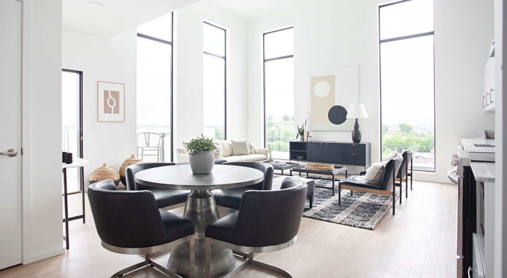 Light-filled homes with intentional designs