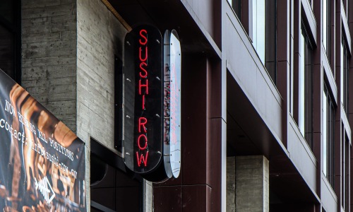 <b>SUSHI ROW</b> Cover Image